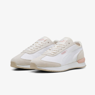 Puma Pantofi Sport R78 WIND NYLON Warm White-PUMA White-Des 