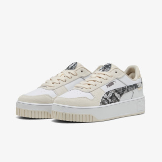 Puma Pantofi Sport Carina Street Snake Chic PUMA White-PUMA 