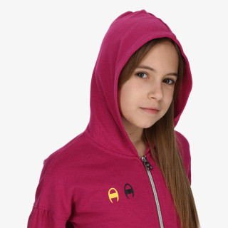 Champion Hanorac GIRLS CUTE FULL ZIP HOODY 
