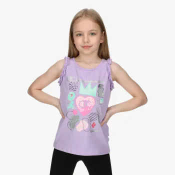 CHAMPION Tricou CHAMPION Tricou GIRLS FLOWER SLEEVELESS T-SHIRT 
