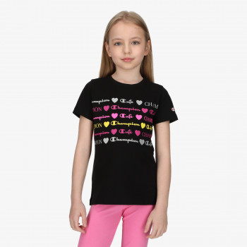 CHAMPION Tricou GIRLS CUTE T-SHIRT 