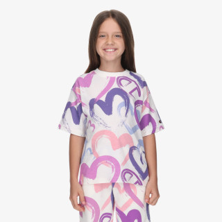 Champion Tricou ALL OVER HEART T-SHIRT 