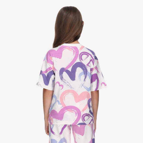 Champion Tricou ALL OVER HEART T-SHIRT 