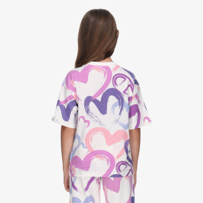 Champion Tricou ALL OVER HEART T-SHIRT 