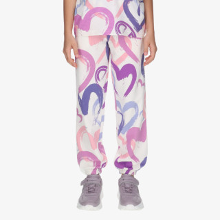 Champion Pantaloni de trening ALL OVER HEART CUFFED PANTS 