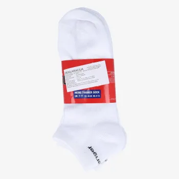 5PK CREW SOCK 00 WHITE LADIES