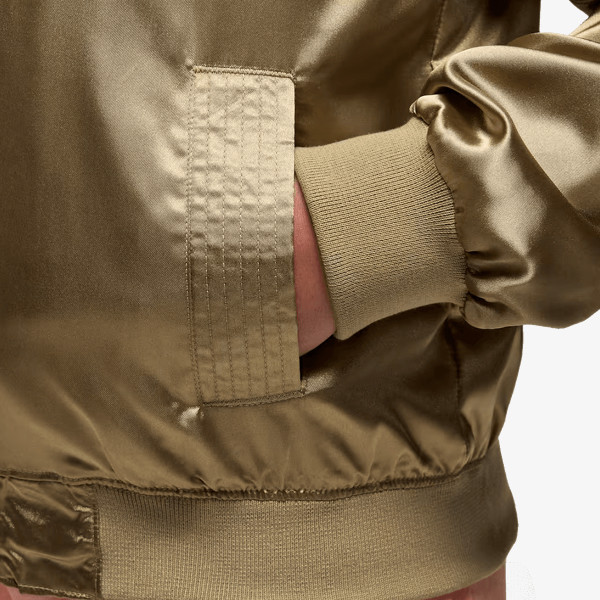 JORDAN Jacheta JDG COLOR BLOCKED SATIN BOMBER 