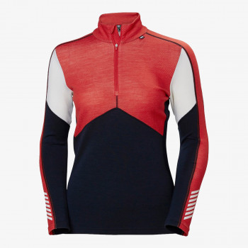 Helly Hansen Top de baie W HH LIFA MERINO 1/2 ZIP 