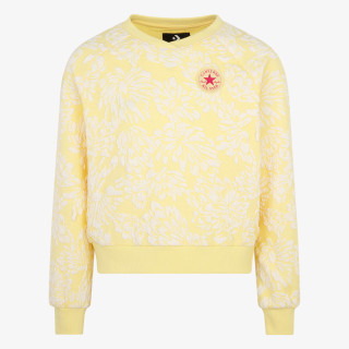 Nike Hanorac CNVG FLORAL JACQUARD CREWNECK 