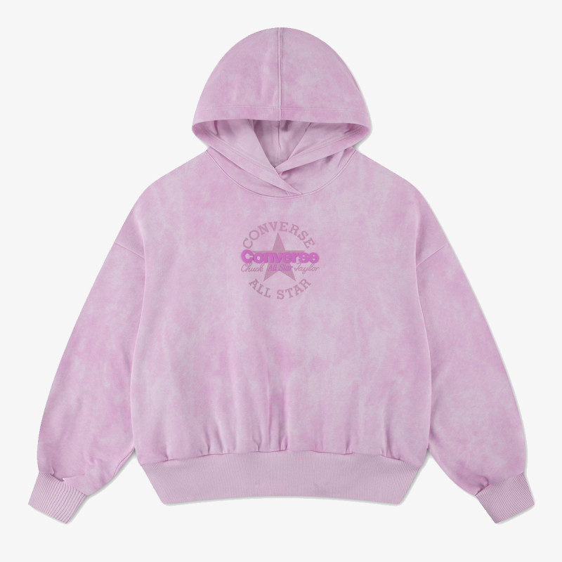 Converse Hanorac CNVG PRINTED WASH RELAXED HOOD 