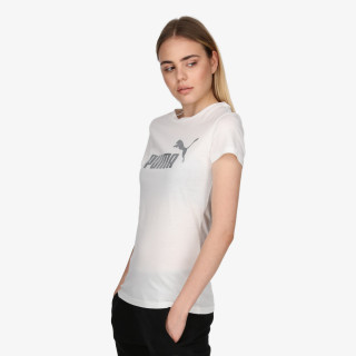 Puma Tricou ESSENTIALS METALLIC LOGO 
