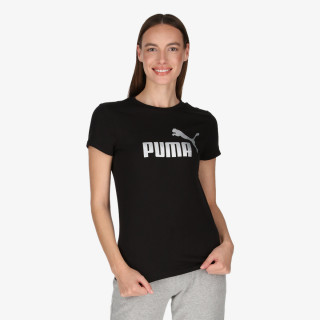 Puma Tricou Essentials+ Metallic Logo 