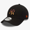 New Era Sapca New York Yankees Gradient Infill Black 9FORTY Adjustable Cap 