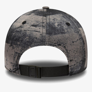 New Era Sapca LA Dodgers Print Black 9FORTY Adjustable Cap 