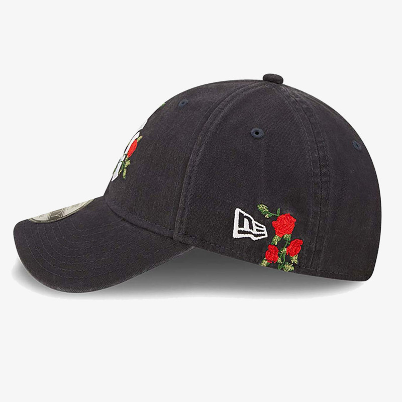 New Era Sapca New York Yankees Flower Blue 9FORTY Adjustable Cap