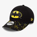 New Era Sapca Batman Youth DC Splat Black 9FORTY Adjustable Cap 