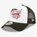 New Era Sapca New Era US State LA Wordmark A-Frame Trucker Cap 