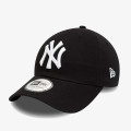 New Era Sapca New York Yankees League Essential Black 9TWENTY Adjustable Cap 