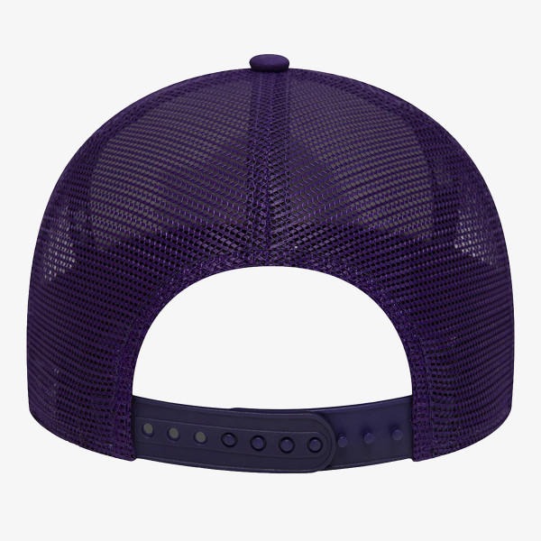 New Era Sapca LA Lakers Team Colour Purple A-Frame Trucker Cap 