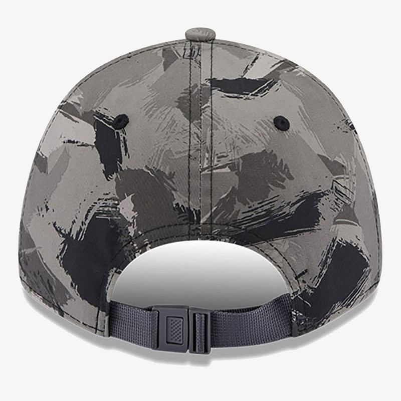 New Era Sapca New York Yankees Painted All Over Print Grey 9FORTY