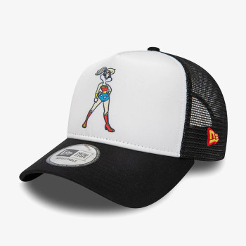 New Era Sapca KAPA WONDER WOMAN TRUCKER LTMASH WHIBLK 