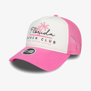 New Era Sapca WMNS FOAM FRONT TRUCKER NEWERA  PNKWHI 