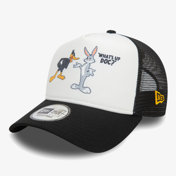 New Era Sapca Multi Character Looney Tunes Daffy Duck and Bugs Bunny A-Frame Trucker 