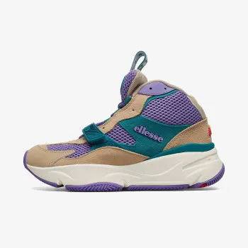 ELLESSE Pantofi AURANO MID SUED AF LT KHK/DK TRQS/LT PUR 