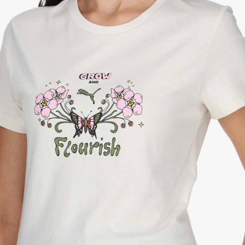Puma Tricou PUMA GRAPHICS GROW & FLOURISH Tee 