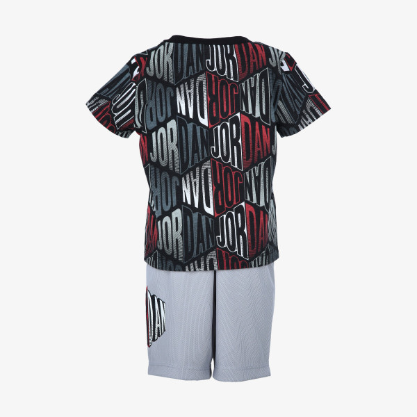 Nike Tricou si pantaloni scurti Jordan Printed Set 