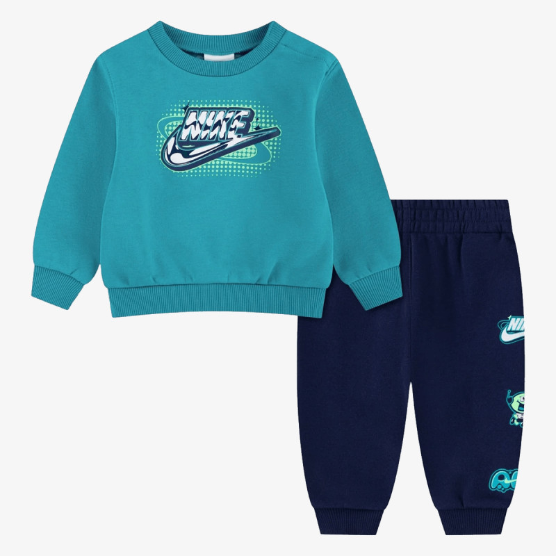 Nike Trening NKB B NSW BRAND A FLC CREW SET 