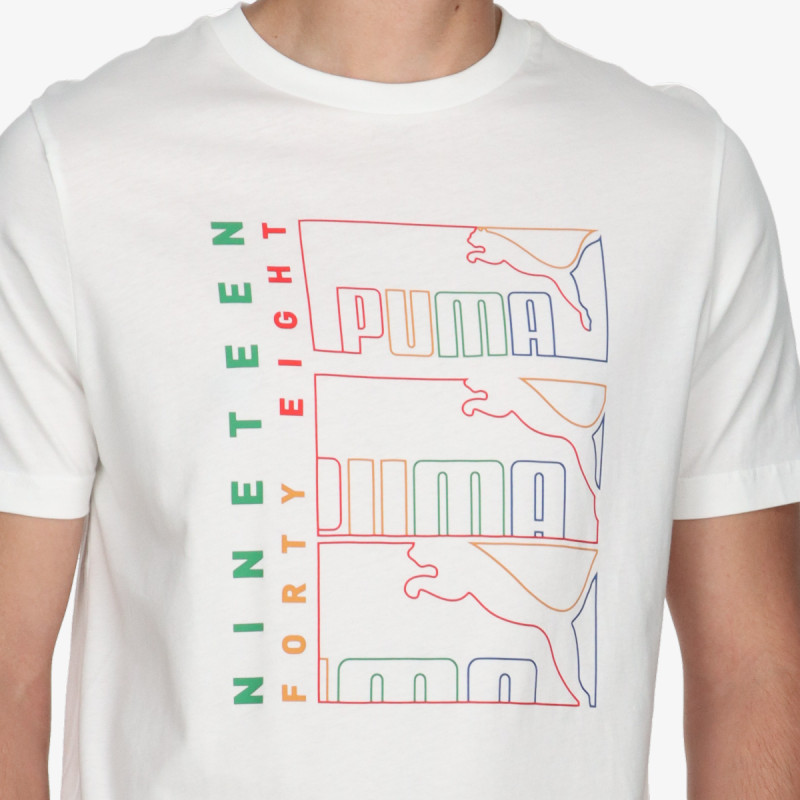 Puma Tricou PUMA GRAPHICS Triple No. 1 Logo Tee 