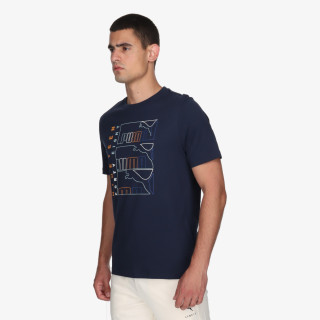 Puma Tricou PUMA GRAPHICS Triple No. 1 Logo Tee 