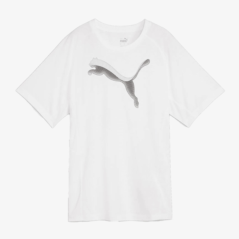 Puma Tricou EVOSTRIPE Tee PUMA White 