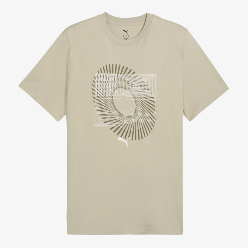 Puma Tricou PUMA GRAPHIC Circular Tee 