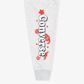 Converse Trening CNVB SQUIGGLE S/S TEE + JOGGER 