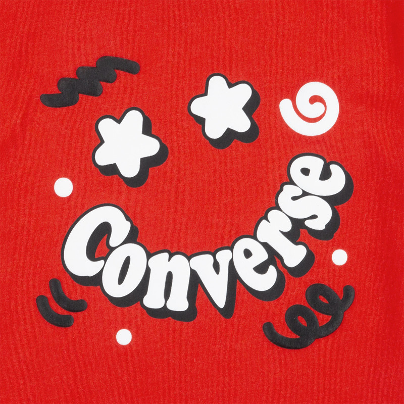 Converse Trening CNVB SQUIGGLE S/S TEE + JOGGER 