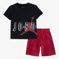 Nike Tricou si pantaloni scurti Jordan SPECKLE AIR JUMBLED SET 