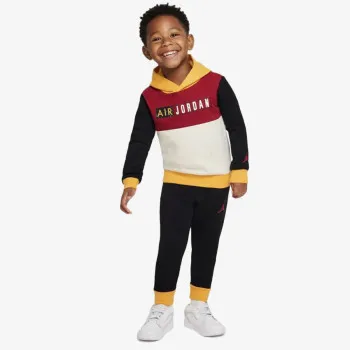 NIKE Trening JDB PAPRIKA FLC PO HOODIE SET 
