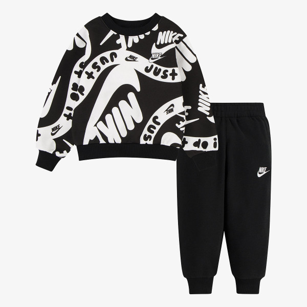 Nike Trening Sportswear Club Printed Set 