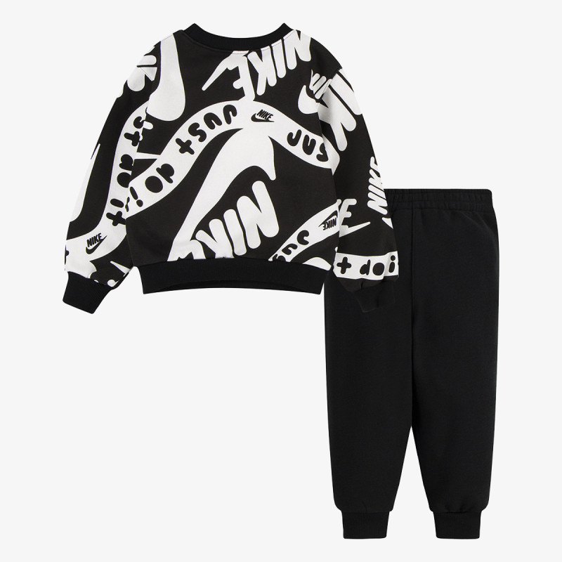 Nike Trening Sportswear Club Printed Set 