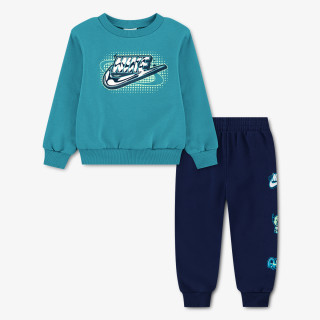 Nike Trening NKB B NSW BRAND A FLC CREW SET 