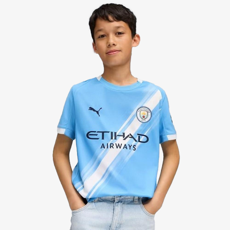 Puma Tricou echipe MCFC Home Jersey Replica Jr Team Light B 