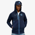 Puma Hanorac MCFC PUMATECH FZ Hoodie Deep Navy-Team L 