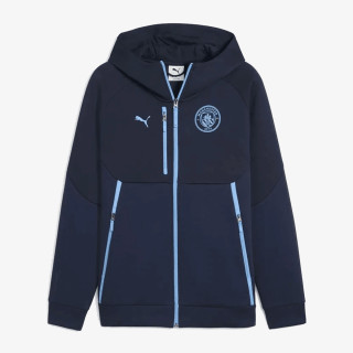 Puma Hanorac MCFC PUMATECH FZ Hoodie Deep Navy-Team L 