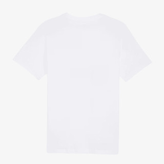 Puma Tricou MCFC FtblCulture Tee Puma White-Team Lig 