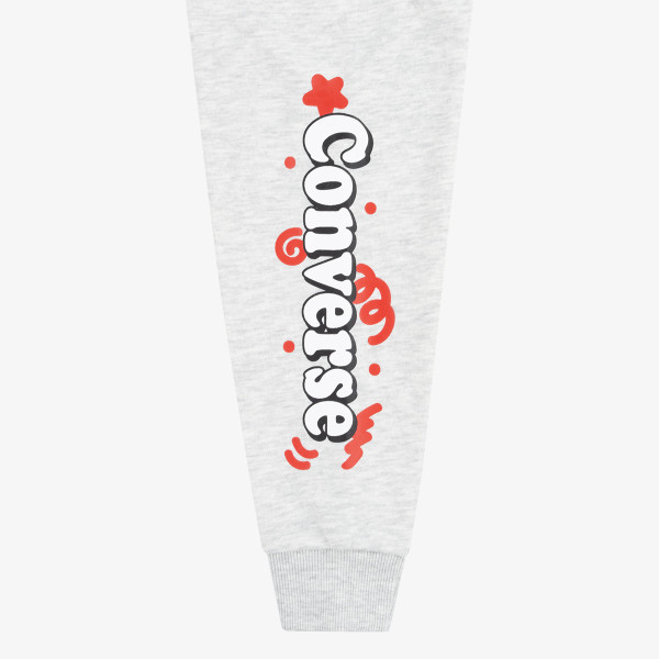 Converse Trening CNVB SQUIGGLE S/S TEE + JOGGER 