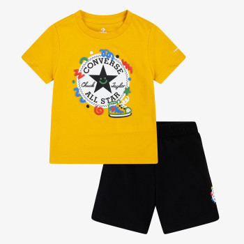 Nike Set CNVB SQUIGGLE S/S TEE+FT SHORT 