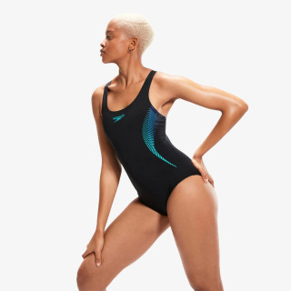 Speedo Costum baie (intreg) Placement Muscleback 
