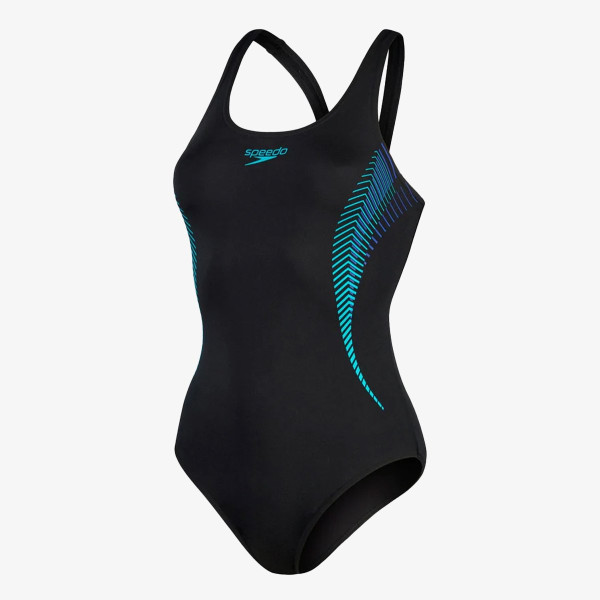 Speedo Costum baie (intreg) Placement Muscleback 